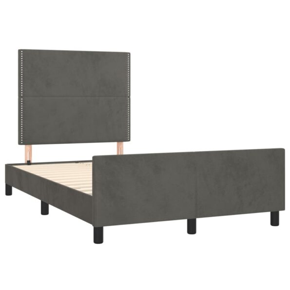 VXL8720287441786_g_en_hd_2.jpg vidaXL Rám postele s čelom tmavosivý 120x200 cm zamat – Obrázok 4
