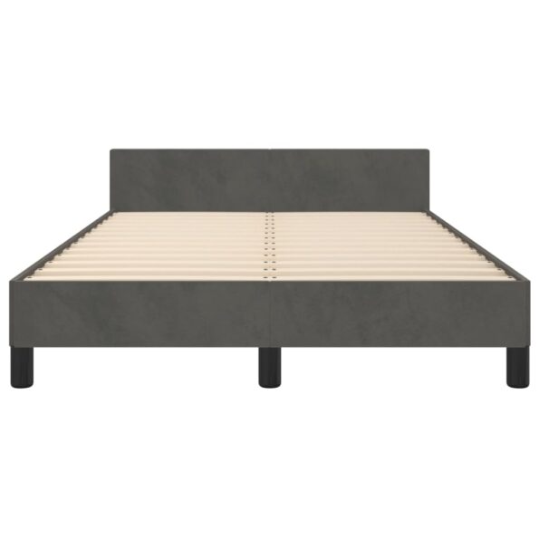 VXL8720287441786_g_en_hd_4.jpg vidaXL Rám postele s čelom tmavosivý 120x200 cm zamat – Obrázok 6