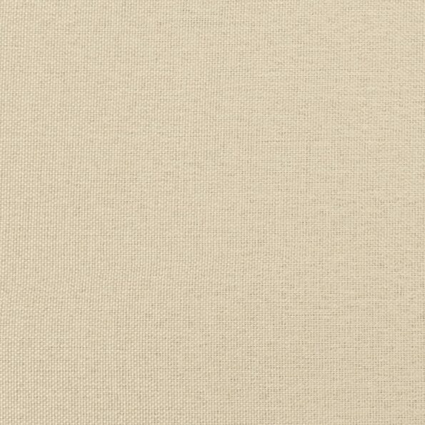 vidaXL Denná posteľ s rozkladacou posteľou krémová 100x200 cm látka – Obrázok 10