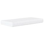 vidaXL Denná posteľ s matracom tmavosivá 90x190 cm zamat – Obrázok 5