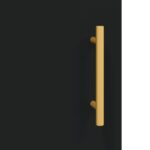 vidaXL Nástenné skrinky 2 ks čierne kompozitné drevo – Obrázok 9