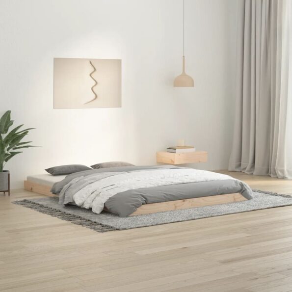VXL8720845639945_m_en_hd_1.jpg vidaXL Rám postele 135x190 cm dvojlôžko masívna borovica – Obrázok 1