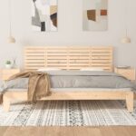 vidaXL Nástenné čelo postele 206x3x63 cm masívna borovica – Obrázok 3