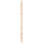 vidaXL Nástenné čelo postele 206x3x63 cm masívna borovica – Obrázok 5
