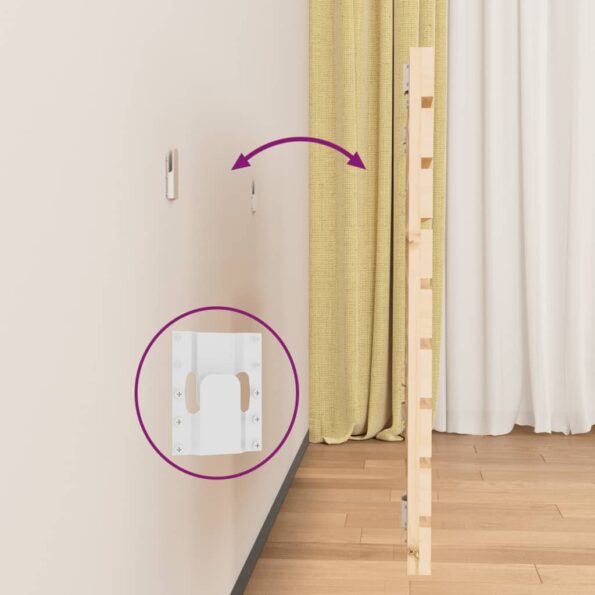 vidaXL Nástenné čelo postele 166x3x63 cm masívna borovica – Obrázok 6