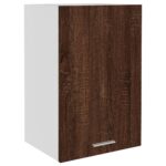 vidaXL Závesná skrinka “Lyon” hnedý dub 39,5x31x60 cm spracované drevo – Obrázok 2