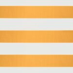 VidaXL Zaťahovacia markíza žltá a biela 4,5x3 m látka a hliník – Obrázok 9