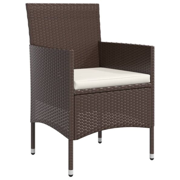 VXL8720845764333_g_en_hd_3.jpg vidaXL 7-dielna záhradná jedálenská súprava s vankúšmi hnedá a čierna – Obrázok 5