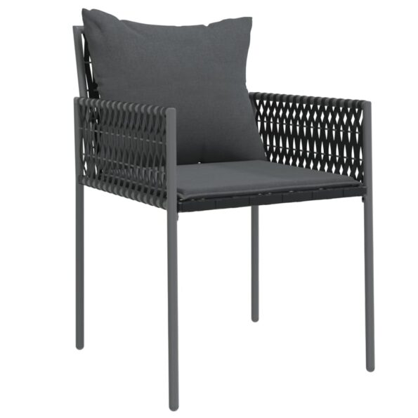 VXL8720845787004_g_en_hd_1.jpg vidaXL Záhradné stoličky s vankúšmi 2 ks čierne 54x61x83 cm polyratan – Obrázok 3