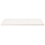 vidaXL Stolová doska biela 100x60x2,5 cm masívna borovica obdĺžniková – Obrázok 3