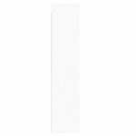 vidaXL Vysoká skrinka biela spracované drevo – Obrázok 9