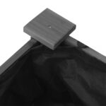 vidaXL Kvetináč s vložkou sivý 118x59x76 cm jedľový masív – Obrázok 6