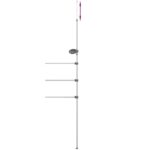 vidaXL Držiak na uteráky 47x280 cm hliník – Obrázok 5