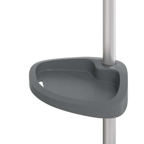 vidaXL Držiak na uteráky 47x280 cm hliník – Obrázok 6