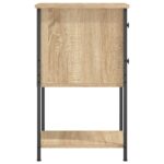 vidaXL Nočný stolík dub sonoma 32x42x70 cm kompozitné drevo – Obrázok 7
