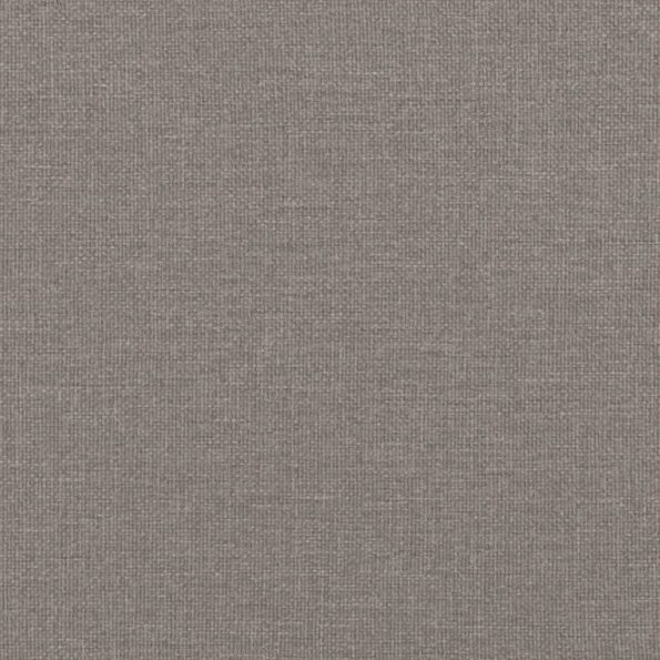 vidaXL Denná posteľ sivohnedá 100x200 cm látka – Obrázok 7