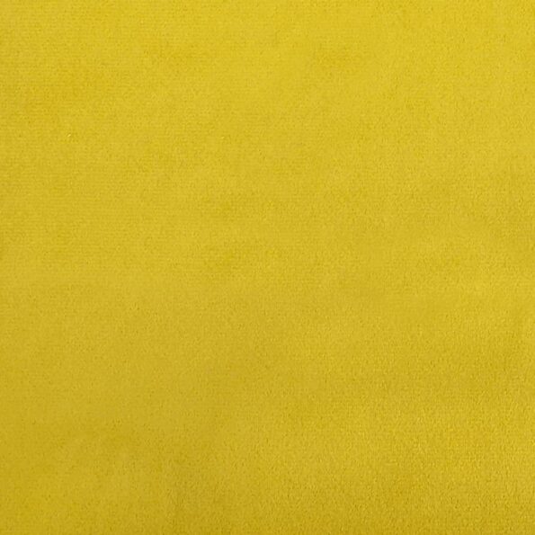 vidaXL Denná posteľ žltá 90x200 cm zamat – Obrázok 7