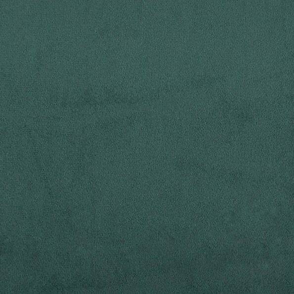 vidaXL Denná posteľ tmavozelená 100x200 cm zamat – Obrázok 7