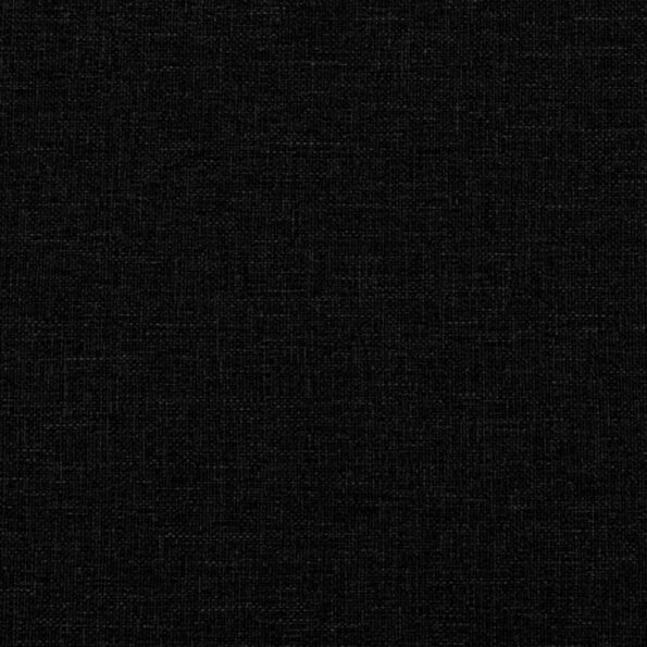 vidaXL Denná posteľ čierna 90x190 cm látka – Obrázok 7