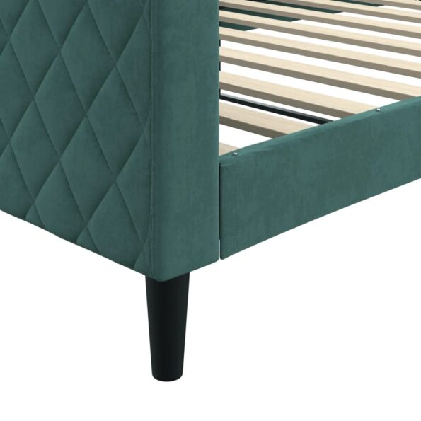 VXL8720845955489_g_en_hd_4.jpg vidaXL Denná posteľ tmavozelená 100x200 cm zamat – Obrázok 6