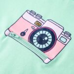 Detské tričko žiarivo zelené 128 – Obrázok 4