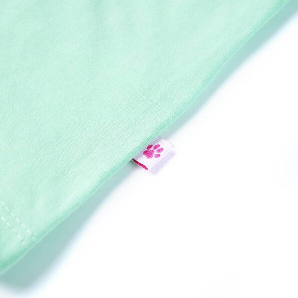 Detské tričko žiarivo zelené 128 – Obrázok 6