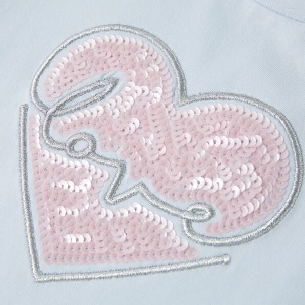 Detské tričko svetlomodré 116 – Obrázok 4