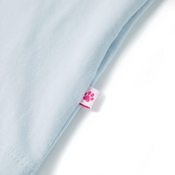 Detské tričko svetlomodré 116 – Obrázok 5