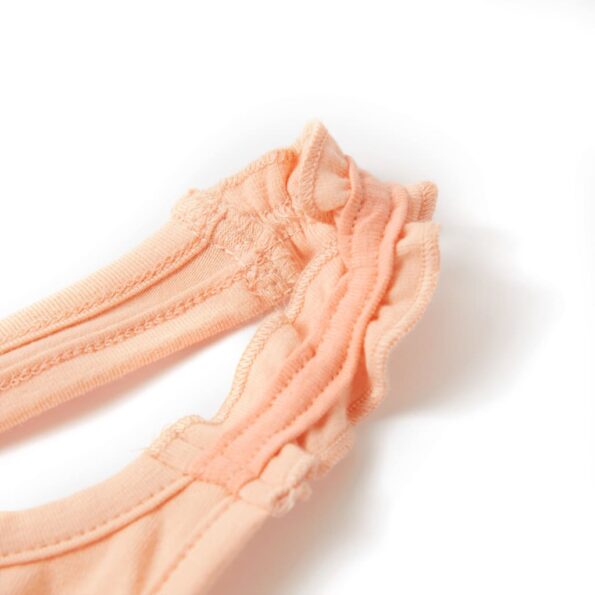 Detské tielko svetlo oranžové 116 – Obrázok 4