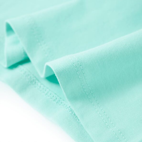 Detské tričko svetlé aqua 104 – Obrázok 6