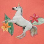 Detské tričko s krátkym rukávom koralové 128 – Obrázok 4