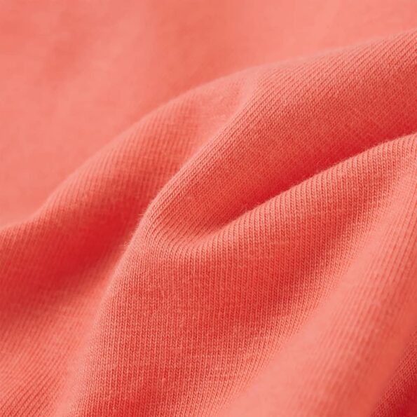 Detské tričko s krátkym rukávom koralové 128 – Obrázok 7