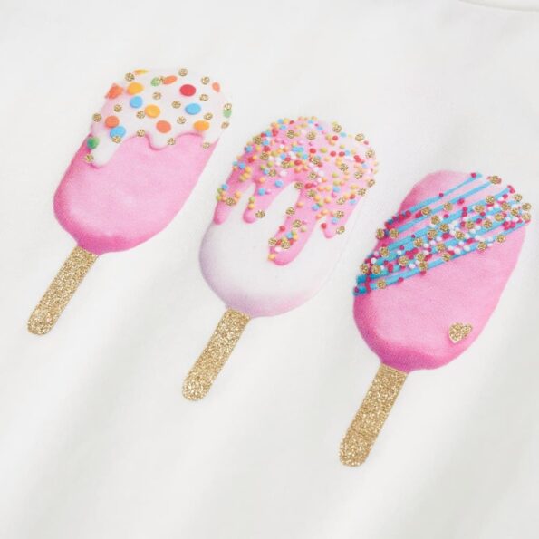 Detské tričko farba ľanu 116 – Obrázok 4