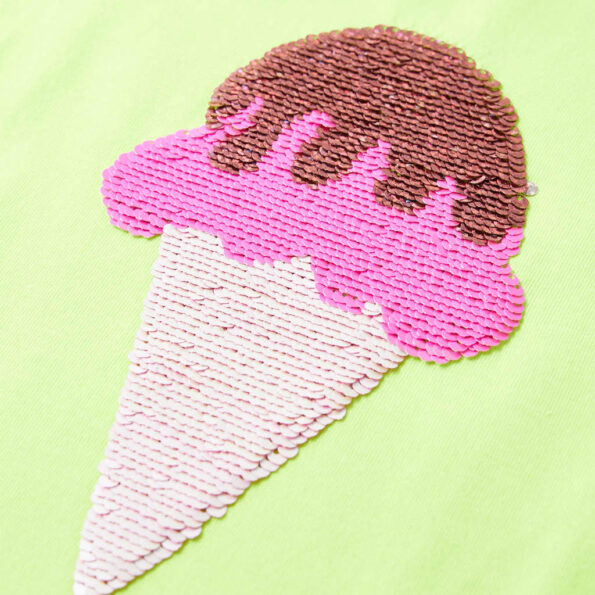 Detské tričko neónovo žlté 116 – Obrázok 4