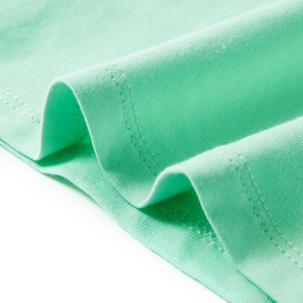 Detské tričko žiarivo zelené 116 – Obrázok 6