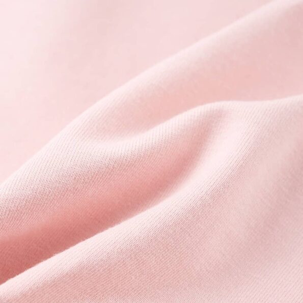 Detská mikina svetloružová 104 – Obrázok 7