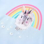 Detská mikina svetlomodré 104 – Obrázok 4