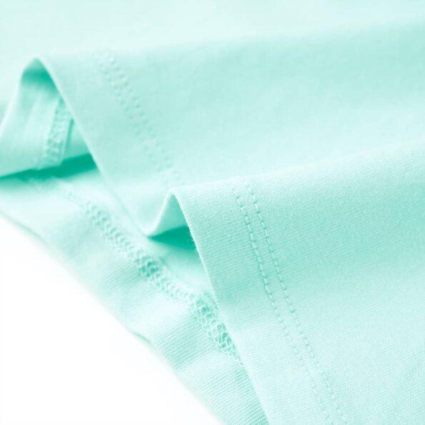 Detské tričko svetlé aqua 116 – Obrázok 6