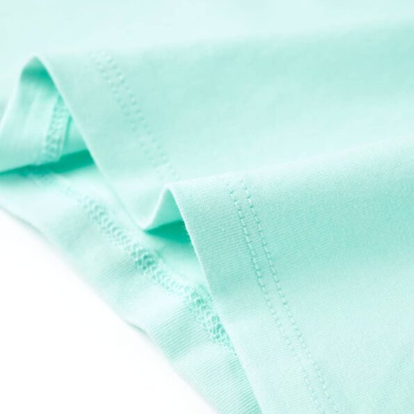 Detské tričko svetlé aqua 128 – Obrázok 6