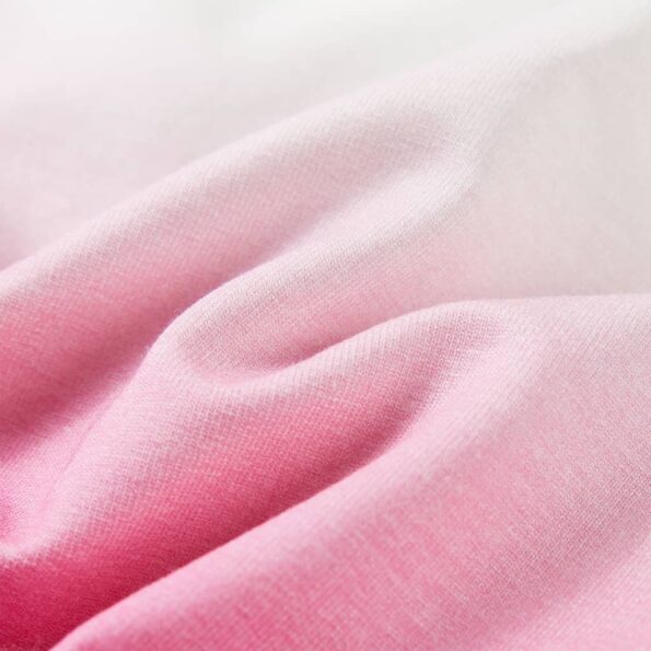 Detská mikina svetloružová 116 – Obrázok 6