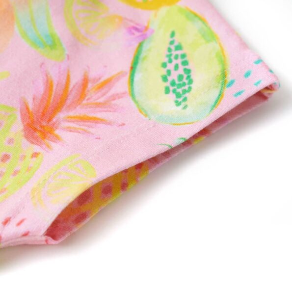 Detské šaty jemné ružové 104 – Obrázok 5