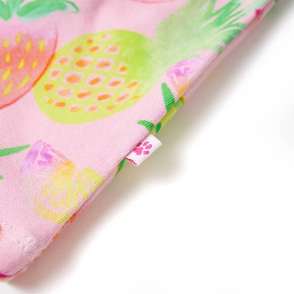 Detské šaty jemné ružové 104 – Obrázok 6