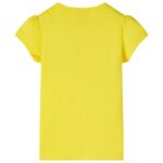 Detské tričko žlté 104 – Obrázok 2
