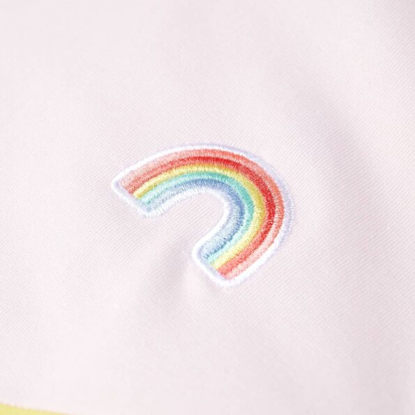 Detská mikina jemne ružová 116 – Obrázok 4