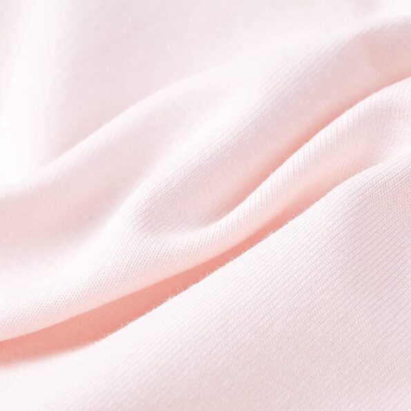 Detská mikina jemne ružová 116 – Obrázok 7