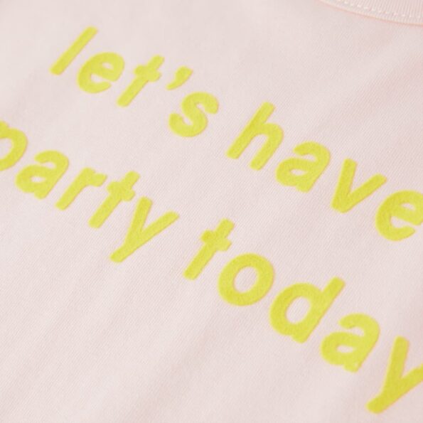 Detské tričko mäkké ružové 116 – Obrázok 4