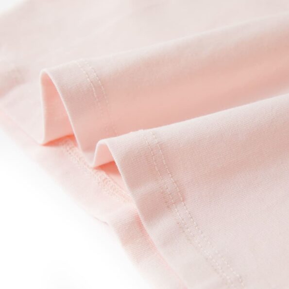 Detské tričko mäkké ružové 116 – Obrázok 6