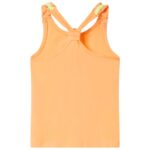 Detské tielko svetlo žiarivooranžové 128 – Obrázok 2