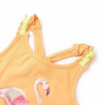 Detské tielko svetlo žiarivooranžové 128 – Obrázok 3