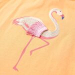 Detské tielko svetlo žiarivooranžové 128 – Obrázok 4